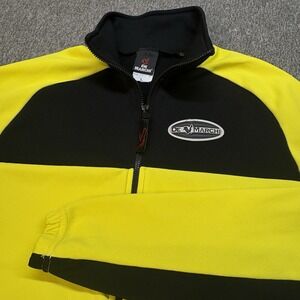 De Marchi Full Zip Cycling Jacket Men's L Fleece Lightweight Performance
